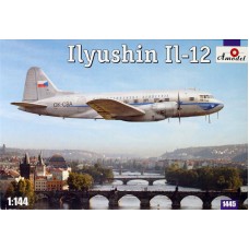 Amodel 1/144 Советский пассажирский самолет Ил-12. № 1443