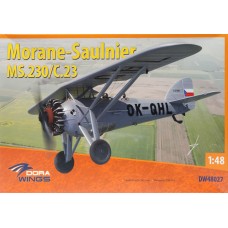 Dora Wings 1/48 Французский учебно-тренировочный самолет Morane-Saulnier MS.230/C.23. № 48027
