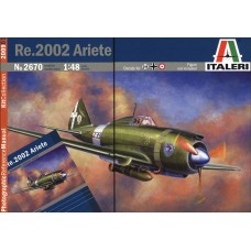 Italeri 1/48 Итальянский истребитель Reggiane Re.2002 "Ariete" II. № 2670