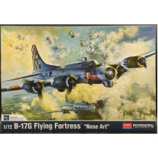 Academy 1/72 Американский тяжелый бомбардировщик Boeing B-17G Flying Fortress "Special Nose Art Edition". № 12414