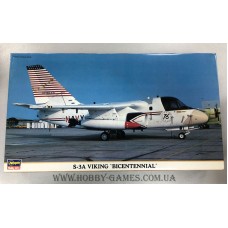 Hasegawa 1/72 Американский палубный противолодочный самолет Lockheed S-3A Viking «Bicentennial». № 00156