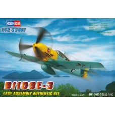 Hobby Boss 1/72 Немецкий истребитель Messerschmitt Bf.109E-3. № 80253