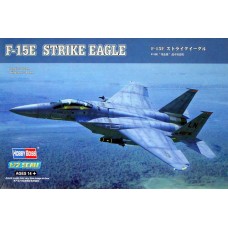 Hobby Boss 1/72 Американский истребитель-бомбардировщик McDonnell Douglas F-15E "Strike Eagle". № 80271