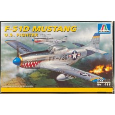 Italeri 1/72 Американский истребитель North American P-51D Mustang. № 0086