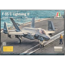 Italeri 1:72Американский палубный истребитель Lockheed Martin F-35C Lightning II "CATOBAR version'". № 1469