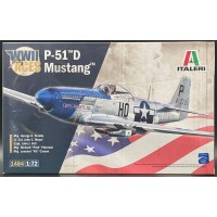 Italeri 1/72 Американский истребитель North American P-51D Mustang Aces. № 1484