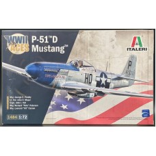 Italeri 1:72 Американский истребитель North American P-51D Mustang Aces. № 1484