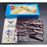 Novo 1/72 Британский истребитель Spitfire Mk.XIV, немецкий самолёт-снаряд V-1. № F194_set