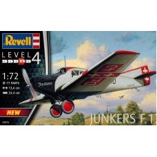 Revell 1/72 Hемецкий пассажирский самолёт Junkers F.13. № 03870