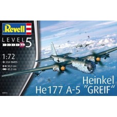Revell 1/72 Немецкий тяжелый бомбардировщик Heinkel He-177A-5 «Greif». № 03913
