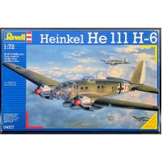 Revell 1/72 Немецкий средний бомбардировщик Heinkel He-111 H-6. № 04377