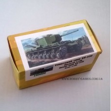 Zebrano 1/100 Советский экспериментальный тяжёлый танк КВ-220. № 100006