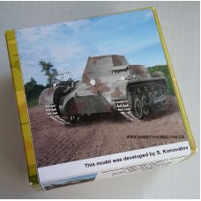 Zebrano 1/100 Немецкая командно-штабная легкая радийная бронемашина Sd.Kfz. 265 (ранняя версия). № 100019
