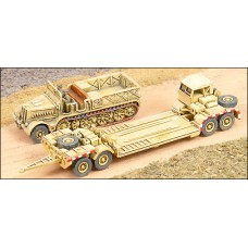 GHQ Models 1/285 Немецкий тяжёлый тягач Sd.Kfz.9 (18t) c прицепом Sd.Ah.116. № G510a