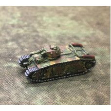 GHQ Models 1/285 Французский тяжёлый танк Char B1 bis. № FR1a