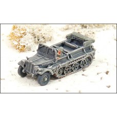 GHQ Models 1/285 Немецкий полугусеничный тягач Sd.Kfz.10 Zugkraftwagen 1t (Demag D7). № G108a