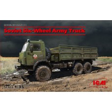 ICM 1/35 Советский военный грузовик КамАЗ-4310. № 35001