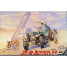 Roden 1/35 Британский бронеавтомобиль Pattern 1920, модификация с колёсами для пустыни. № 802