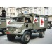 ACE 1:72 Немецкий армейский медицинский фургон Mercedes-Benz Unimog U1300L 4X4. № 72451