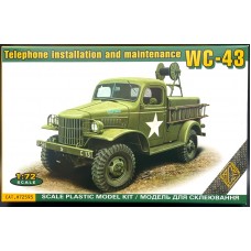 ACE 1:72 Американский автомобиль телефонной связи Dodge WC-43 (T 215) 1/2 ton. № 72593