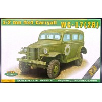 ACE 1/72 Американский автомобиль Dodge WC-17(26) 1/2 ton 4x4 Carryall. № 72597
