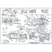 ACE 1:72 Американский автомобиль Dodge WC-17(26) 1/2 ton 4x4 Carryall. № 72597
