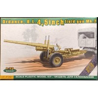 ACE 1/72 Британское полевое орудие Mk.2 Ordnance, B.L. 4,5.. № 72607