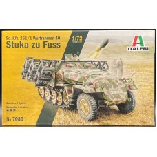 Italeri 1:72 Немецкая реактивная установка Sd. Kfz. 251/1 Wurfrahmen 40 "Stuka zu Fuss". № 7080 Italeri 1:72 Немецкая реактивная установка Sd. Kfz. 251/1 Wurfrahmen 40 "Stuka zu Fuss". № 7080