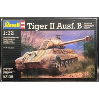 Revell 1/72 Немецкий тяжёлый танк Sd.Kfz.182 Tiger II King Tiger с башней Porsche. № 03138