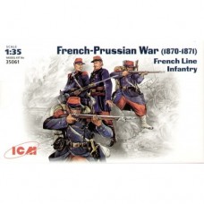 ICM 1/35 Французская линейная пехота 1870-1871гг. № 35061