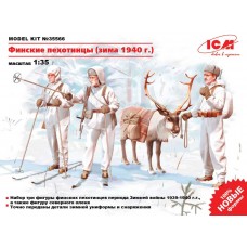 ICM 1/35 Финские пехотинцы (зима 1940 г.). № 35566