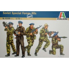 Italeri 1/72 Набор солдат: Советский спецназ (80-е годы XX века). № 6169