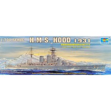 Trumpeter 1/700 Британский линейный крейсер HMS «Hood», 1931 год. № 05741