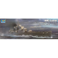 Trumpeter 1/700 Британский тяжелый крейсер HMS «Exeter». № 06744