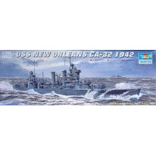 Trumpeter 1/700 Американский тяжелый крейсер USS «New Orleans» CA-32, 1942 год. № 05742