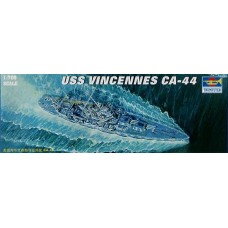 Trumpeter 1/700 Американский тяжелый крейсер USS «Vincennes» CA-44. № 05749