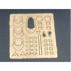 Mars Models 1/35 Фототравление: Знаки отличия полевой жандармерии Германии. № 35001