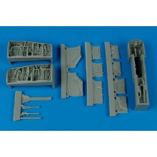 Aires 1/48 Конверсионный набор: Ниши шасси для самолета F/A-18A Hornet. № 4372