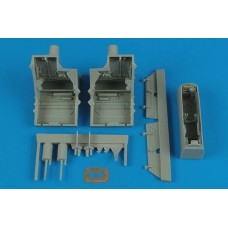 Aires 1/48 Конверсионный набор: Ниши шасси для самолета F-22A Raptor. № 4500