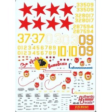 Authentic Decals 1/48 Декаль B-25 Mitchell "In the Russian Sky". № AD48-49
