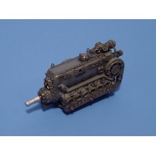 Aires 1/72 Конверсионный набор: двигатель Daimler Benz DB 605A/B. № 7087