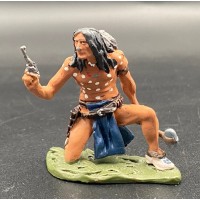 Hobby & Work 1/32 Native Americans, Crazy Horse, Metal Figurine. HWCH