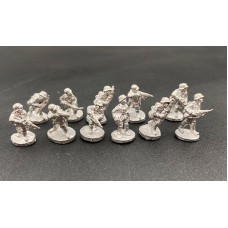 Flames of War 1/100 Немецкая пехота 11 фигур. Ger_100