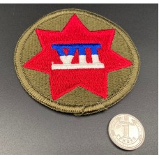 Нашивка US Army 7th VII Corps WWII Patch. № S056