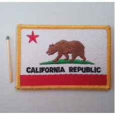 Нашивка USA California Republic Flag Patch. № S023