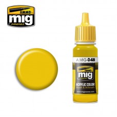 Ammo by Mig Jimenez: Акриловая краска Yellow (Желтая). AMIG0048